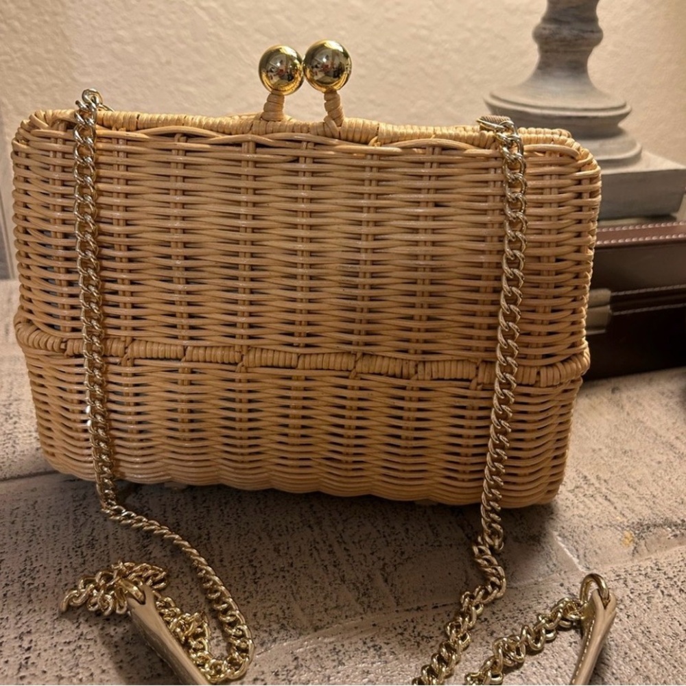 Talbots Wicker Clutch - Picture 5 of 5